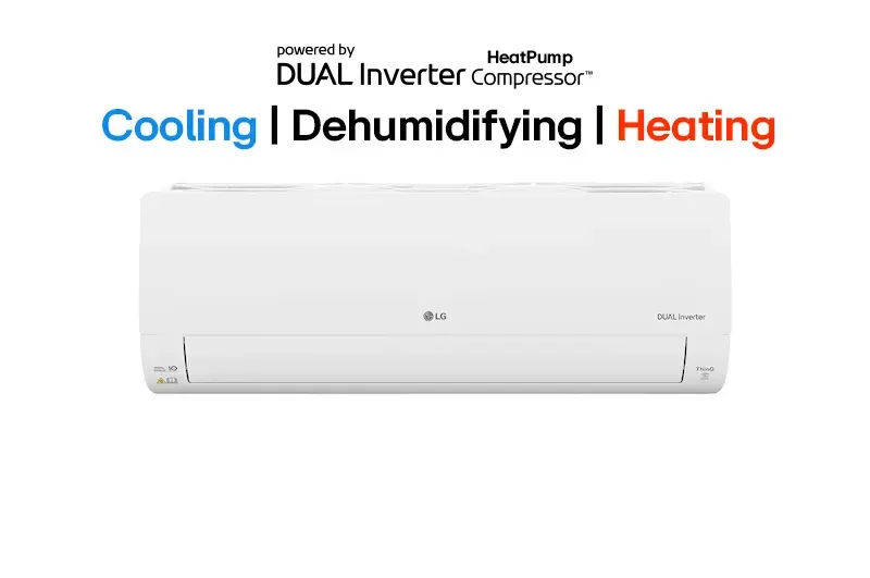 LG Air Conditioner Wall Mounted DUALCOOL Inverter 24KBtu|Hr