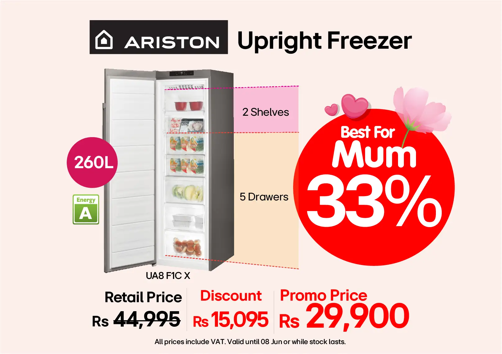 Freezer Mothers Day Promo